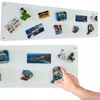 Horizontali magnetinė lenta kelionėms, balta Loft 80x22cm 1vnt. Stalform