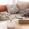 Hossian Stikcs Nendrių difuzorius 19 cm natūralūs difuzoriaus lazdelės eterinių aliejų aromato difuzoriaus lazdelės papildymo pakaitalas aromatiniam kvapui (pagrindinė spalva) 50 vienetų