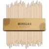 Hossian Stikcs Nendrių difuzorius 19 cm natūralūs difuzoriaus lazdelės eterinių aliejų aromato difuzoriaus lazdelės papildymo pakaitalas aromatiniam kvapui (pagrindinė spalva) 50 vienetų