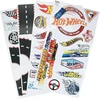 Hot Wheels sienų lipdukai - oficialiai licencijuoti sienų lipdukai vaikų kambariui, daugkartinio naudojimo žaislinis greitkelis, žaidimų kambario sienų lipdukai, dekoracijos, speedway gatvės, miegamojo dekoras
