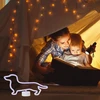 Housoutil neoninė šviesa šuo, takso neoninės iškabos, 10 W led neoninė iškaba miegamajam, naminių gyvūnų parduotuvei