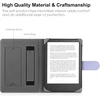 Hoyixi universalus dėklas 6.8 colių, 7 colių el. knygų skaityklėms, suderinamas su Kindle Paperwhite 2024-2019/kobo Clara Hd/kobo Clara 2e odinis stovas apsauginis dėklas 6-6.8 colių Pocketbook/tolino/sony