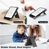 Hoyixi universalus dėklas, skirtas 6,8 colio, 7 colių Kindle elektroninių knygų skaityklėms, suderinamas su Paperwhite 2024-2019/kobo Clara Hd/kobo Clara 2e odinis stovas, apsauginis dėklas, skirtas 6-6,8 colio Pocketbook/tolino/sony