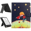 Hoyixi universalus dėklas, suderinamas su 6,8 colių kindle paperwhite/6 colių kindle 2022 ir 2019/kobo clara hd/kobo clara 2e odinis stovas apsauginis dėklas, skirtas 6-6,8 colių pocketbook/tolino/sony e-book