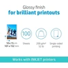 Hp blizgus fotopopierius, A4 formatas, 200 g/m², 100 lapų