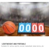 Huairdum ● Idealus rezultatų skaitiklis, švieslentė, metalinis plastikinis sportinis vandeniui atsparus futbolo, krepšinio, stalo teniso naudojimui treneriams, teisėjams