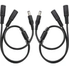 Hualisiji Y kabelio adapteris Dc kabelis 1 į 2 Dc 5,5 mm x 2,1 mm 1 į 2 ilginamasis kabelis Cctv kabelis 30 cm, skirtas stebėjimo įrenginiams, maršrutizatoriams, nešiojamiesiems kompiuteriams, automobiliuose montuojamiems įrenginiams ir kt. (2 vnt.)