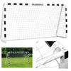 Hudora stadionas futbolo vartai 300x160cm vamzdžiai 60