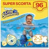 Huggies Little Swimmers sauskelnės dydis 2-3 (3-8kg) 96 sauskelnės