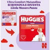 Huggies Ultra Comfort kelnaitės sauskelnės 5 dydis (12-17kg) 68 vnt.