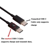 Huhanggod daugiafunkcis Usb C skirstytuvas, 3 viename Type C įkrovimo laidas, Usb C į 3 Usb C prievadus, Type C kištukas į 3 kištukus duomenų įkrovimo laidas mobiliesiems telefonams/android 1.5 m (2 Typec)