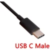 Huhanggod daugiafunkcis Usb C skirstytuvas, 3 viename Type C įkrovimo laidas, Usb C į 3 Usb C prievadus, Type C kištukas į 3 kištukus duomenų įkrovimo laidas mobiliesiems telefonams/android 1.5 m (2 Typec)