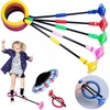 Hula Hoop ant kojos, švytinti šokdynė, sulankstomas šokliukas vaikams, žaidimas lauke