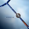 Hundred Glory Limited Edition badmintono raketė su stygomis, unisex, medžiaga: anglies pluoštas, su pilnu raketės dėklu