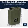 Hünersdorff degalų kanistras, 20 l, alyvuogių spalvos
