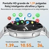 Hwagol išmanusis laikrodis moterims ir vyrams, 1.39 colio jutiklinis ekranas, išmanusis laikrodis su bluetooth skambučiais, laikrodis moterims ir vyrams su daugiau nei 140 sporto režimų, spo2 širdies ritmo monitorius, miego monitorius, žingsniamatis, skir
