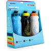 Hydrapak Tempo rankinis bėgimo vandens buteliukas 3 vnt. (400 ml / 396,9 g) skirtas bėgikams, maratono treniruotėms ir varžybų dienai, suspaudžiamas buteliukas, puikiai tinka hidratacijai, elektrolitams, atsistatymui ir mitybai