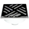 Hydroland Trapas 15x15cm 50 metalinės grotelės vertikalus nutekėjimas ik175