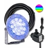 Hydroogród Led prožektorius tvenkiniui sodui Hq-t3 Rgb 3w spalvotas povandeninis