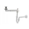 Hytti chromuotas praustuvo sifonas Click Clack fi 32