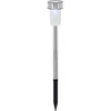 Ibergarden Įsmeigiama saulės Led lempa, sidabrinė, 36 cm