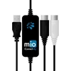 Iconnectivity mio 1-in-1-out usb midi sąsaja, skirta mac ir pc