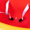Idena 40191 plastikinis sūpynės kūdikiams geltonos/raudonos spalvos, skirtas kūdikiams nuo 1 metų, su reguliuojamais dirželiais ir plieniniais žiedais, apkrovos talpa iki 50 kg, nerūpestingam supimosi malonumui