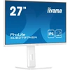 Iiyama Prolite Xub2797hsn-w2 68.5 cm 27 colių Ips Led monitorius Full Hd 100hz Hdmi Dp-in/out Daisychain Usb 3.2 Usb-c dokas 65w Lan Slim-line aukščio reguliavimas Pivot Adaptivesync baltas
