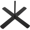 Ikea Barlast grindų šviestuvas, juodas/baltas, 150 cm