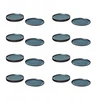 Ikea Gladelig mėlynas 25 cm lėkštės rinkinys (4 vnt.)