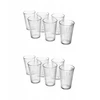 Ikea Vardagen stiklinės 43 cl, grūdintas stiklas, 6 vnt.