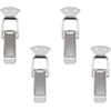Increway nerūdijančio plieno atlenkiamų skląsčių rinkinys, spyruoklinė įrankių dėžė, bagažo lagaminas, metalinis, 110x35 mm, 4 vnt.