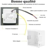 Indarun 3w Led sieninis šviestuvas, šiltai balta šviesa, Ip65 atsparus vandeniui, laiptų šviestuvas, aliuminio dekoracija, lauko apšvietimas, vidaus, 4 vnt.