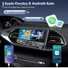 Automagnetola Inefala 2 din bluetooth automobilinis radijas su carplay android auto 6.9 colių jutikliniu ekranu palaiko bluetooth laisvų rankų įrangą/mirror link/fm radiją/usb/type-c/aux/tf/eq su atbulinės eigos kamera