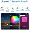 Inextstation Mini Rgb Led juostos valdiklis Dc12-24v su Wifi / valdymas per programėlę, nuotolinio valdymo pultelis, veikiantis su Alexa/google Assistant/ifttt Android/ios visoms 2835 3528 5050 Led juostoms