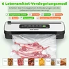 Ink-vs05 maisto vakuumavimo aparatas su įmontuotu pjovikliu | 7 veikimo režimai - skystas/drėgnas/sausas, 130w, greitas sandarinimas, led indikatorius