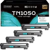 Inkpad Tn1050 Tn-1050 tonerio kasetės, suderinamos su Brother Dcp-1612w Dcp-1610w Mfc-1910w Hl-1110 Hl-1210w Hl-1212w Dcp-1510 Dcp-1512 Hl-1112 Mfc-1810 spausdintuvais (4 juodos)