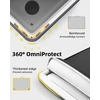 Innostyle nešiojamas dėklas, skirtas 13 colių macbook air, hp, dell, lenovo, asus nešiojamiesiems kompiuteriams, apsauginis nešiojimo dėklas su priedų krepšiu, atsparus vandeniui (juodas, 13 colių)