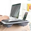 Innovagoods® nešiojamas stalas su xl sėdynės pagalvėle deskion, patogus ir ergonomiškas darbas ar studijos su stalu ir xl sėdynės pagalvėlės dizainu, idealus namams ir biurui