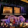 Intergo lauko šviesos užuolaida, sodo šventinės lemputės, 600 Led, 15 m