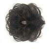 INTERVION Modern-hair kuodas ant gumytės, didelis prisegamas kuodas, plaukų priauginimas, šinjonas 4 ruda
