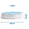 Intex 26700np Apvalus Stelažinis Sodo Baseinas 305x76 cm