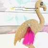 Inwood kamštinė lenta / dvipusė / flamingo dizainas / skelbimų lenta / kamštinė lenta / vaikams ir suaugusiems / rašymui ir prie kosmetinio staliuko / dovana / flamingas
