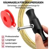 Įrankių rinkinys stiklams nuimti su viela ir rankenomis
