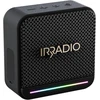 Kompiuterio kolonėlės Irradio Ir-m3 Classic belaidis kompaktiškas bluetooth garsiakalbis su viso diapazono tvarkykle, pasyviu žemų dažnių garsiakalbiu, rgb led apšvietimu, 2000 mah baterija, atsparus vandeniui, suderinamas su mp3/wav failais