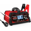 Išmanusis akumuliatoriaus įkroviklis 20a 12v/24v su Lcd ekranu