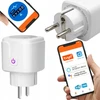 Išmanusis lizdas su energijos monitoriumi, Wifi, Alexa, Tuya, 16a