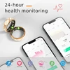 Išmanusis žiedas moterims aukso spalvos išmanieji žiedai moterims vyrams išmanusis žiedas android ios fitneso žiedas miego stebėjimo prietaisas išmanusis žiedas širdies ritmo monitorius sveikatos stebėjimo prietaisas pedometras aktyvumo stebėjimo prietais
