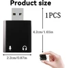 Išorinė garso plokštė Usb į 3.5mm lizdą, stereo garsas