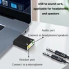 Išorinė garso plokštė Usb į 3.5mm lizdą, stereo garsas